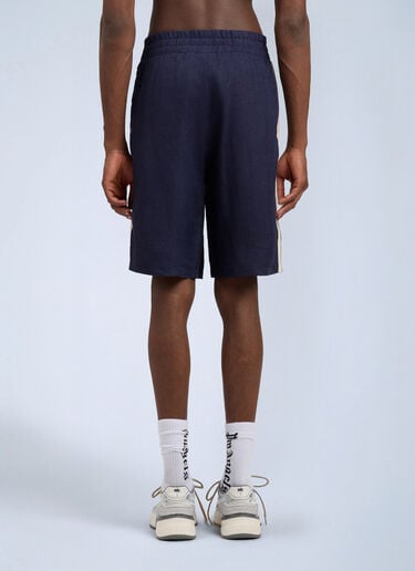 Palm Angels Classic Logo Track Shorts Blue pma0164159