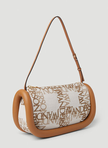 JW Anderson Bumper Baguette Shoulder Bag Beige jwa0251019