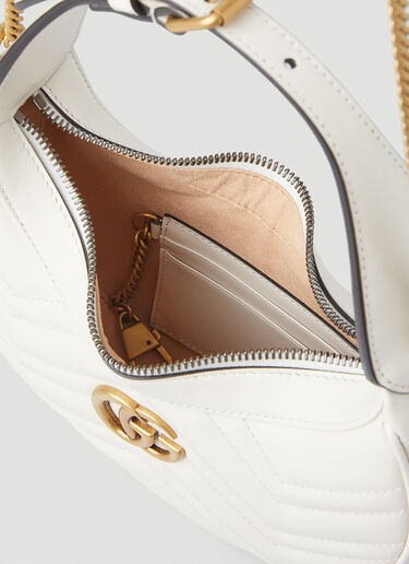 Gucci GG Marmont Mini Shoulder Bag White guc0250188