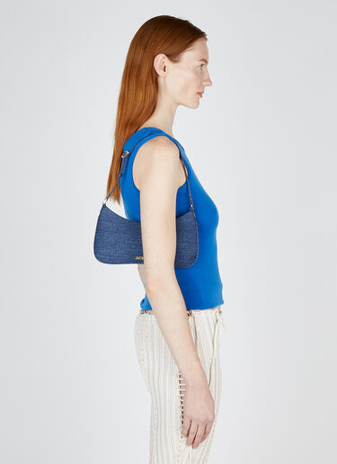 Jacquemus Le Bisou Denim Shoulder Bag Blue jac0251099