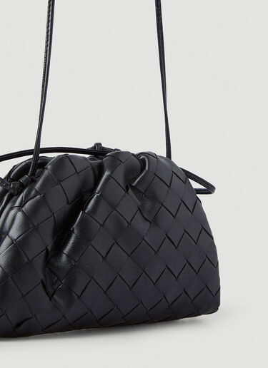 Bottega Veneta Intrecciato Pouch Jodie Mini Shoulder Bag Black bov0245133