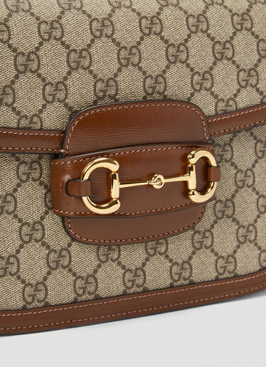 Gucci 1955 Horsebit Shoulder Bag Brown guc0239074