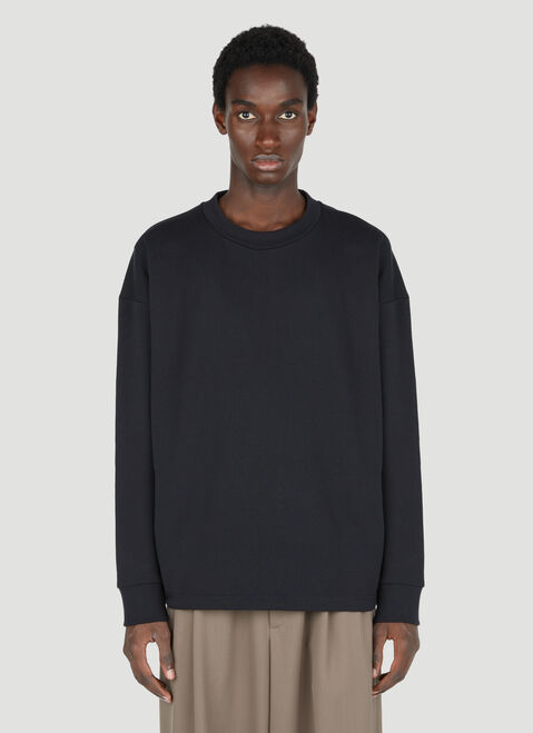 The Row Ezan Sweatshirt Black row0154016