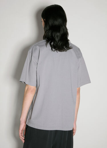 Yohji Yamamoto x Neighborhood Logo Print T-Shirt Grey yoy0156020