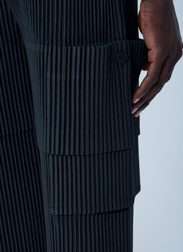 Homme Plissé Issey Miyake Multi-Pocket Pleated Pants Grey hmp0162008