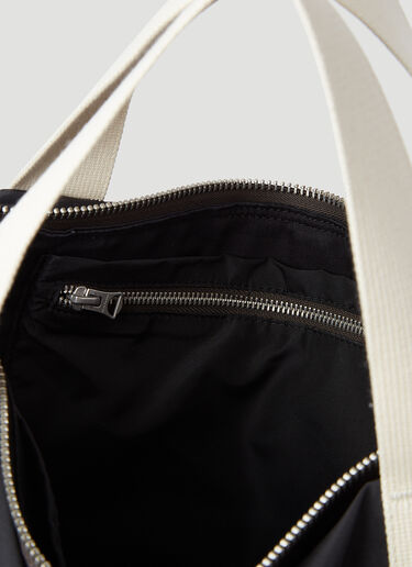 Acne Studios Face Shell Duffle Bag Black acn0145007