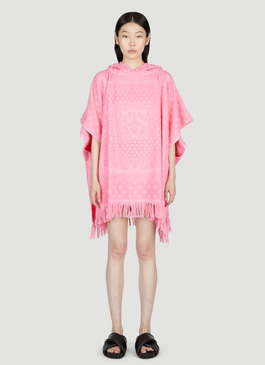 Versace Towel Jacquard Cover-up Pink vrs0253018