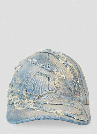 Distressed Denim Cap Diesel Distressed Denim Cap Blue dsl0153022