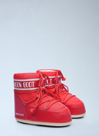 LN-CC® - Moon Boot: Icon Low Snow Boots - Red Moon Boot Icon Low Snow Boots Red mnb0350015