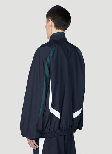 Balenciaga Logo Embroidery Track Jacket Navy bal0151015