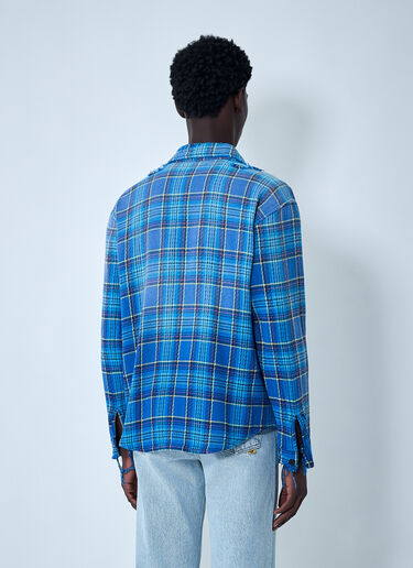 Gallery Dept. Marley Flannel Shirt Blue gdp0160060