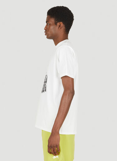 Stüssy House of Cards Logo T-Shirt White sts0348034
