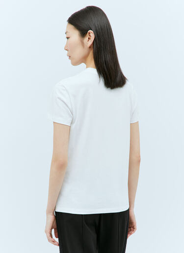 Moncler Logo Patch T-Shirt White mon0257043
