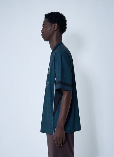 로고 모티프 풋볼 셔츠 Martine Rose 로고 모티프 풋볼 셔츠 블랙 mtr0159007