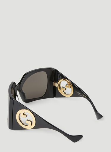 Gucci GG1255S 超大太阳镜 黑色 guc0252131