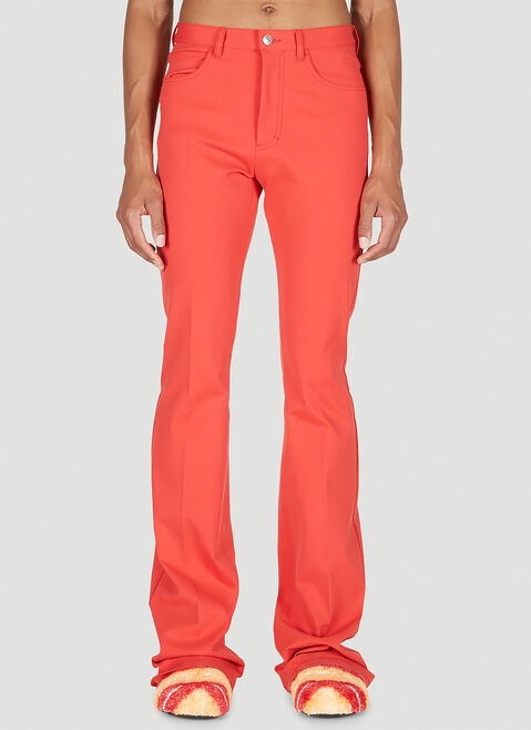 Moncler Fitted Flare Pants Black mon0351005