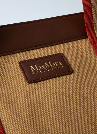 Max Mara Palau 帆布托特包  棕色 max0260017
