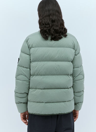 Compass Patch Real Down Jacket Stone Island Compass Patch Real Down Jacket Green sto0154017
