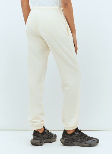Moncler Logo Patch Track Pants White mon0259032