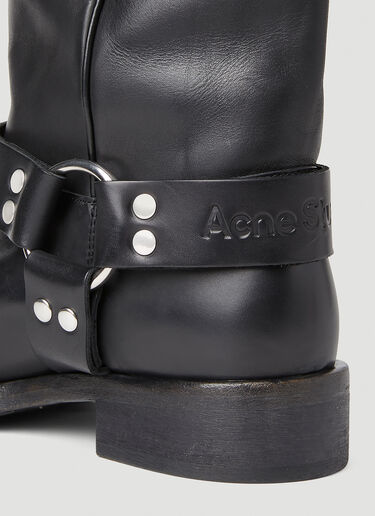 Acne Studios Buckle Boots Black acn0252036