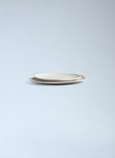 101 Copenhagen Native Dinner And Dessert Plate Set Cream wps0691747