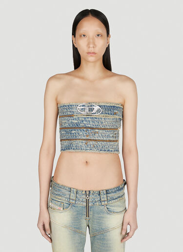 Diesel Blue De-Tary Denim Top Diesel