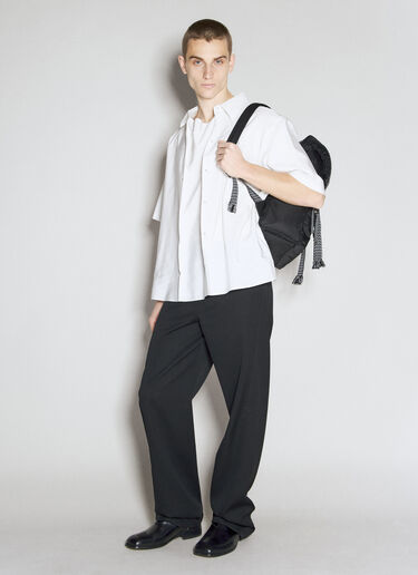Lanvin Folded Short-Sleeve Shirt White lnv0155004