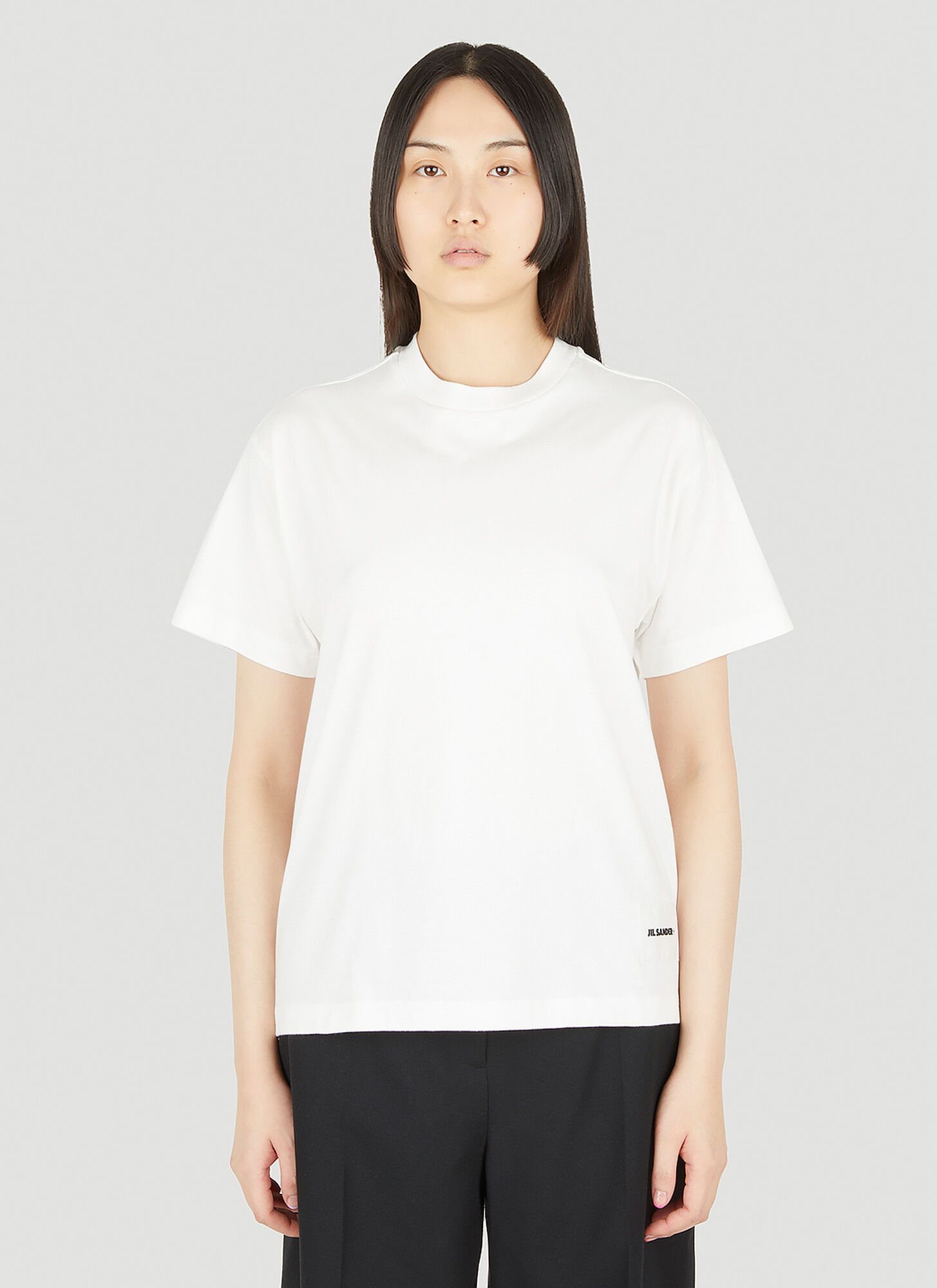 Jil Sander+ Pack Of Three Classic T-shirts In White