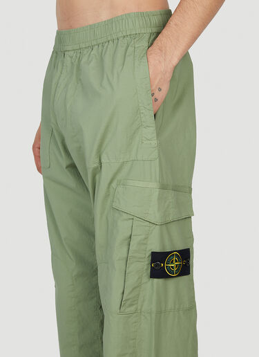 Stone Island Cargo Track Pants Green sto0152035