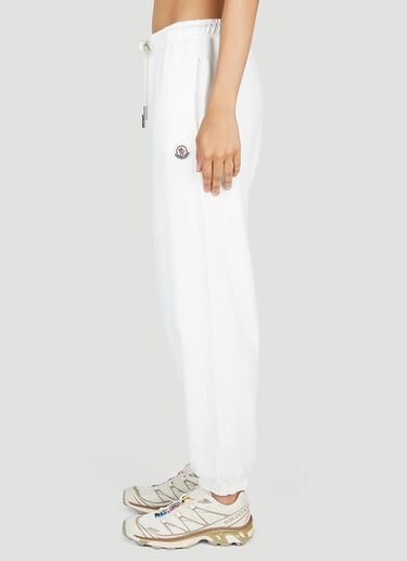 Relaxed Track Pants Moncler Relaxed Track Pants White mon0253036