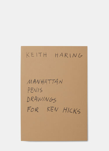 Books Manhattan Penis Drawings for Ken Hicks by Keith Haring Black dbn0505097