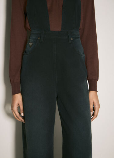 Denim Jumpsuit Prada Denim Jumpsuit Black pra0259022