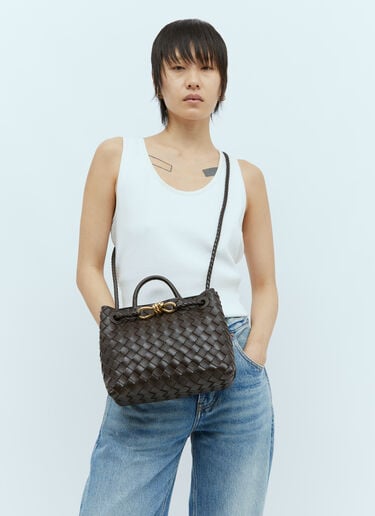 スモール アンディアーモ ハンドバッグ Bottega Veneta スモール アンディアーモ ハンドバッグ ブラウン bov0255070