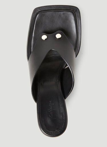 Paris Georgia Dune Wedges Black pag0253006