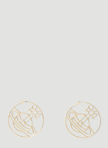 Vivienne Westwood Alina 圈形耳环 金色 vvw0251112