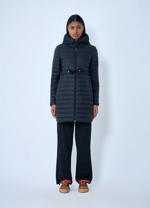 Moncler Barbel Long Parka Coat Black mon0263000