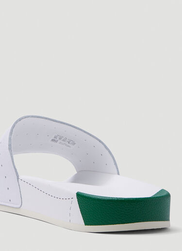 adidas 橡胶拖鞋 白色 adi0346006