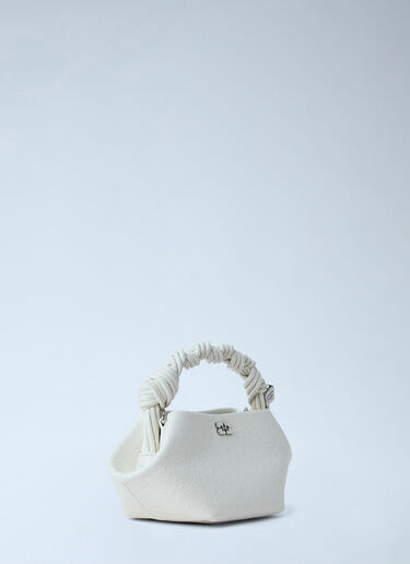 LN-CC® - GANNI: Bou Mini Handbag - White GANNI Bou Mini Handbag White gan0265054