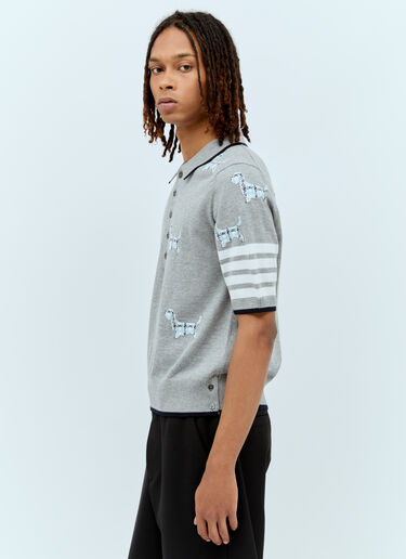 Thom Browne Hector Icon Polo 衫  灰色 thb0155008