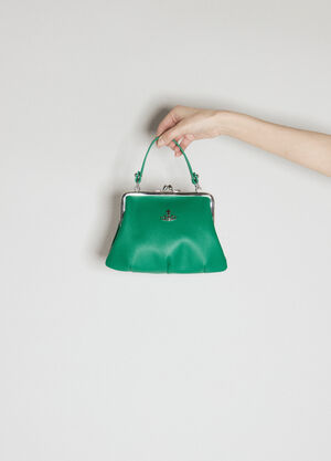Miu Miu Granny Frame Handbag Green miu0256033