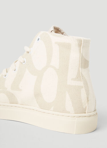 Vivienne Westwood Logo High Top Sneakers Grey vvw0253025