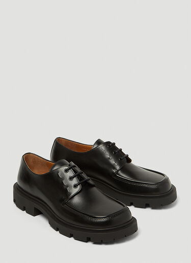 Maison Margiela Track Sole Derby Shoes Black mla0147049