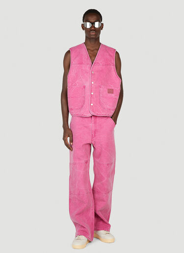 Acne Studios Relaxed Cargo Pants Pink acn0351012