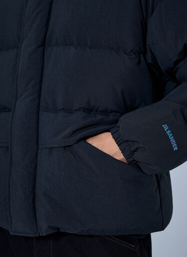 LN-CC® - Jil Sander: High-Neck Puffer Jacket - Black Jil Sander High-Neck Puffer Jacket Black jil0165003
