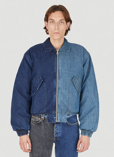 (Di)vision x Won Hundred Split Bomber Blue dwh0348002