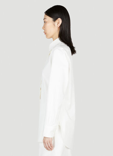 The Row Derica Shirt White row0253016