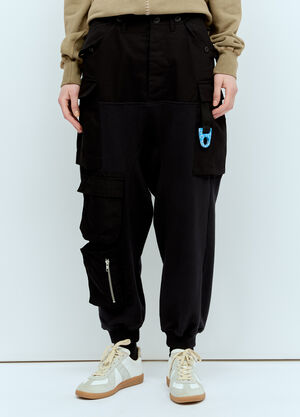 Space Available Recyling Cargo Pants Black spa0354016