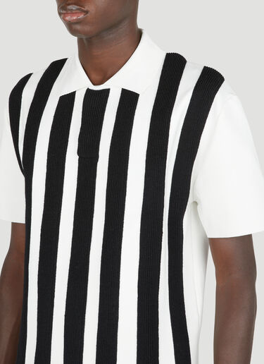 Le Polo Maille Polo Shirt Jacquemus Le Polo Maille Polo Shirt Black jac0154012