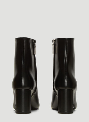 Saint Laurent Lou Ankle Boots Black sla0237022