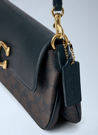 LN-CC® - Coach: Jet Shoulder Bag In Signature Upcrafted Leather - Black Coach Jet Shoulder Bag In Signature Upcrafted Leather Black coa0266007